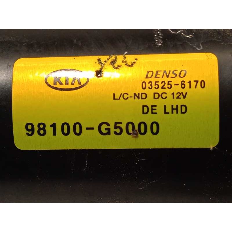 Recambio de motor limpia delantero para kia niro referencia OEM IAM 98100G5000  
