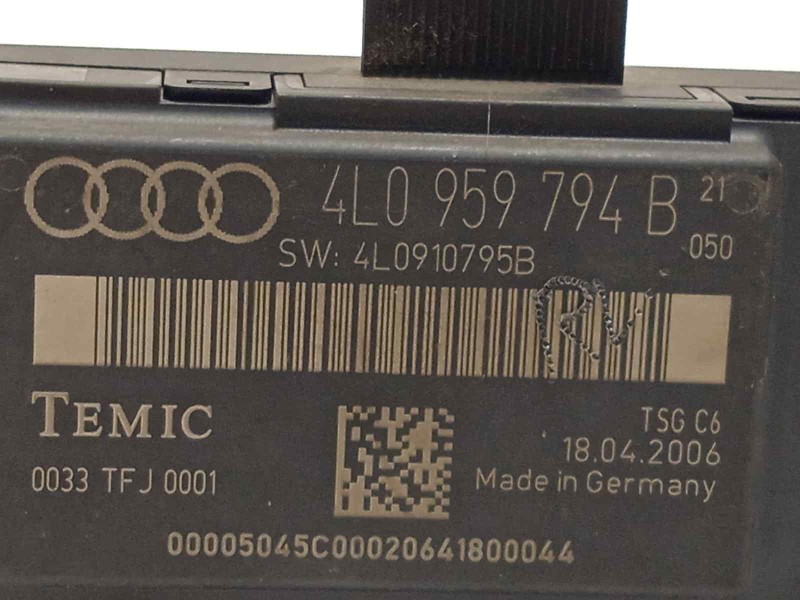 Recambio de modulo confort para audi q7 (4l) 3.0 tdi referencia OEM IAM 4L0959794B  