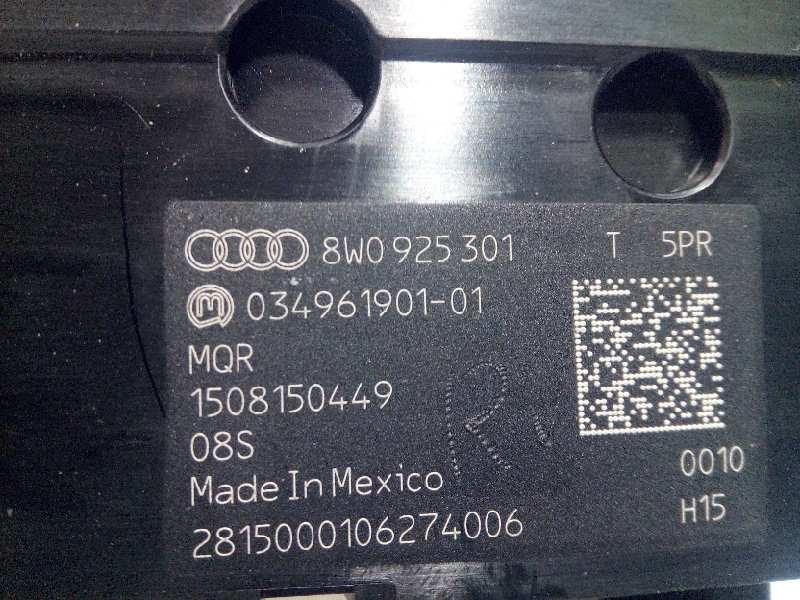Recambio de mando multifuncion para audi a4 berlina (8w2) 2.0 16v tdi referencia OEM IAM 8W0925301  8W0925301T5PR
