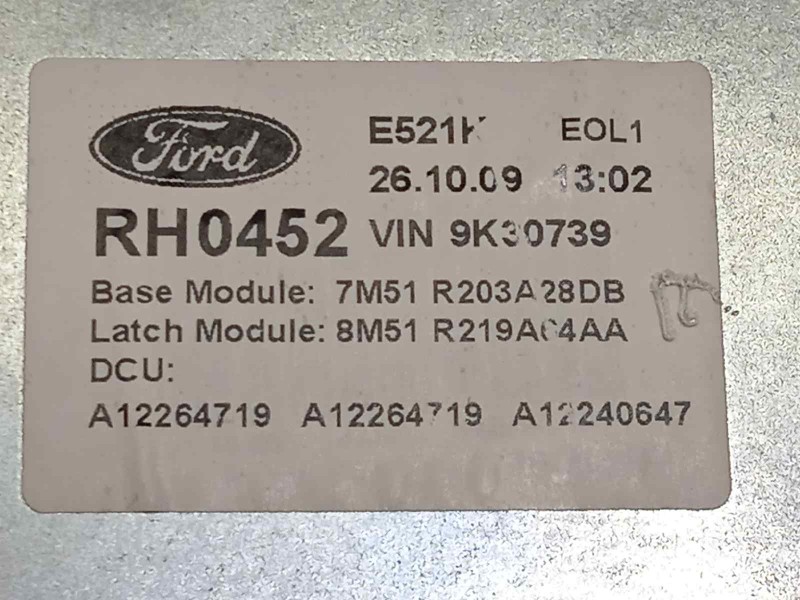 Recambio de elevalunas delantero derecho para ford kuga (cbv) trend referencia OEM IAM 7M51R045H16A  