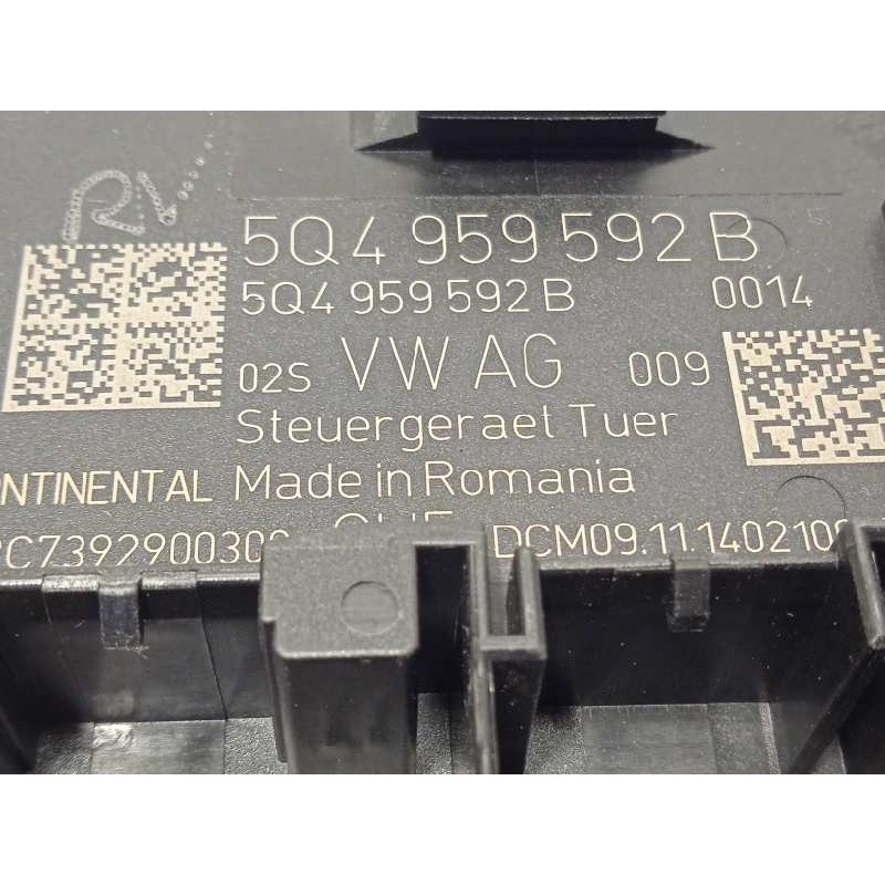 Recambio de centralita confort para skoda octavia combi (5e5) 2.0 tdi referencia OEM IAM 5Q495592B  