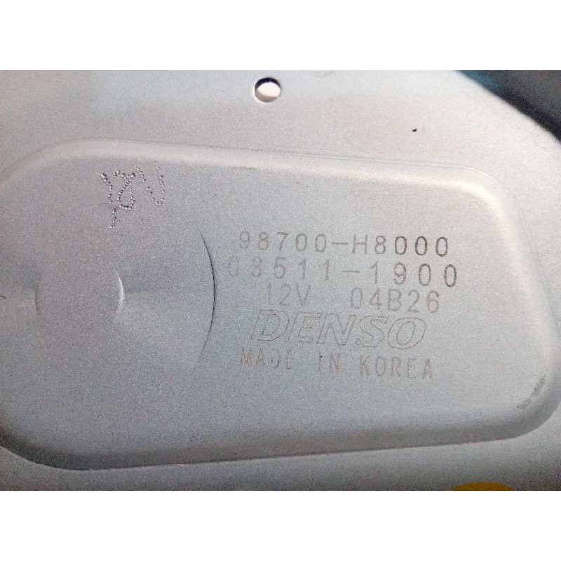 Recambio de motor limpia trasero para kia rio (yb) 1.2 cat referencia OEM IAM 98700H8000  035111900