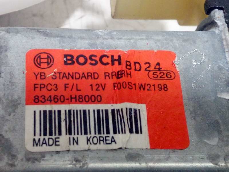 Recambio de elevalunas trasero derecho para kia rio (yb) 1.2 cat referencia OEM IAM 83460H8000  83402H8100