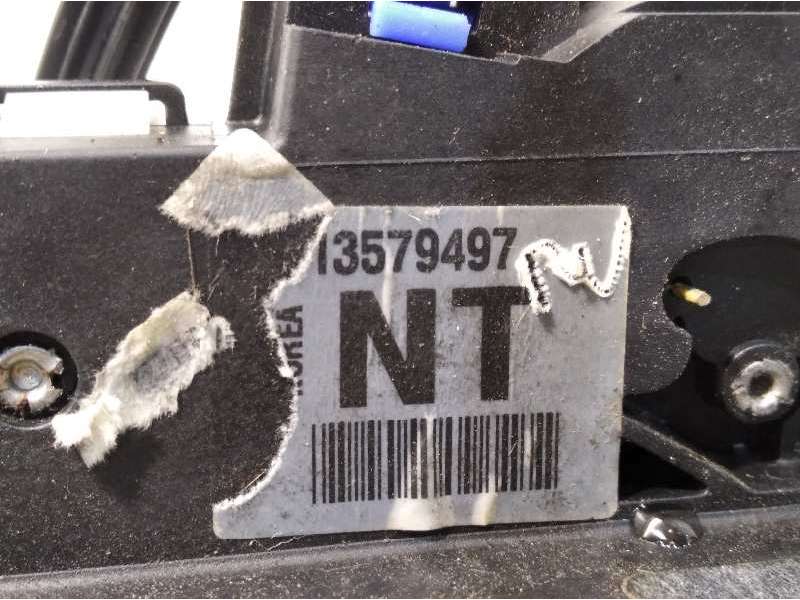 Recambio de cerradura puerta delantera izquierda para opel mokka x 1.4 16v turbo referencia OEM IAM 13579497 - Gris 4
