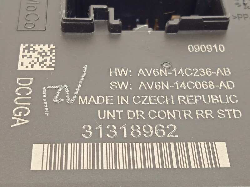 Recambio de modulo confort para volvo s60 lim. 2.0 diesel cat referencia OEM IAM 31318962  