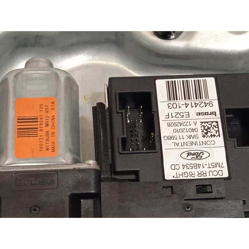 Recambio de elevalunas trasero derecho para ford kuga (cbv) titanium referencia OEM IAM 7M51R24994DC  8V41S264A26AE