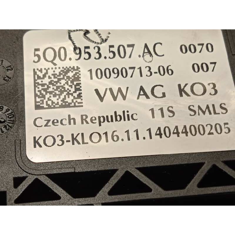 Recambio de mando intermitentes para skoda octavia combi (5e5) 2.0 tdi referencia OEM IAM 5Q0953507AC  