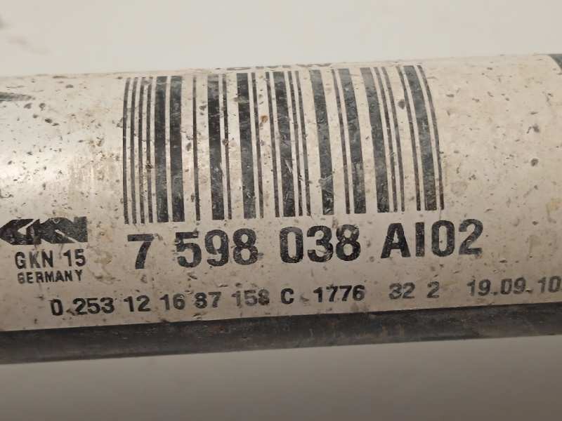 Recambio de transmision trasera derecha para bmw x3 (f25) xdrive 20d referencia OEM IAM 7598038  33207598038