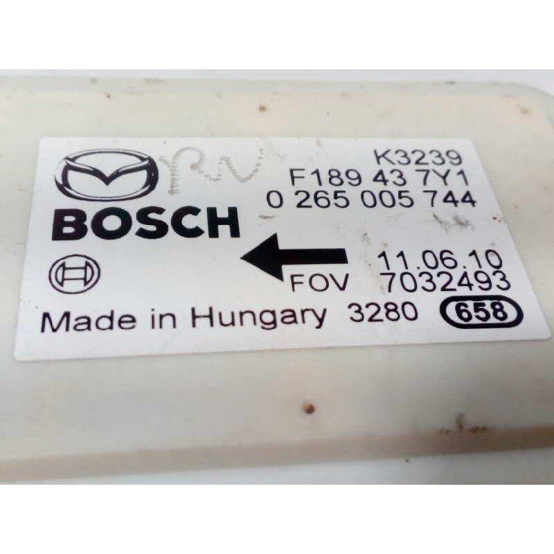 Recambio de centralita esp para mazda cx-7 (er) 2.2 turbodiesel cat referencia OEM IAM F189437Y1  0265005744