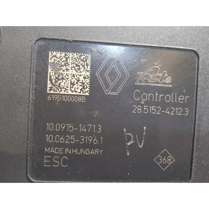 Recambio de abs para dacia lodgy stepway referencia OEM IAM 476600078R 28515242123 10022006554