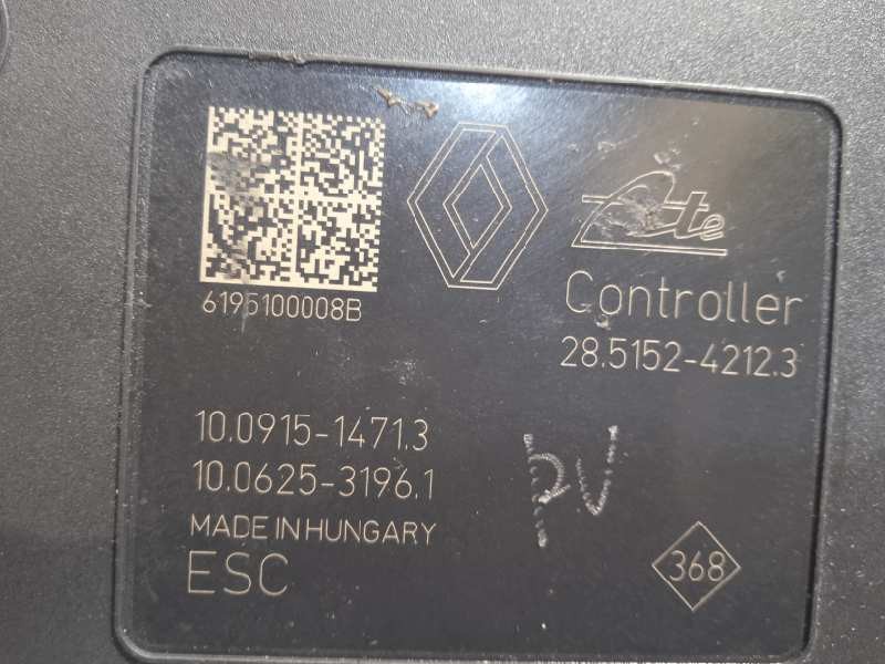 Recambio de abs para dacia lodgy stepway referencia OEM IAM 476600078R 28515242123 10022006554