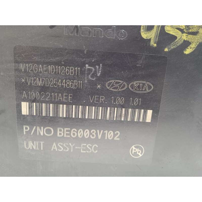 Recambio de abs para kia rio (yb) drive referencia OEM IAM 58920H8200 BE6003V102 MGH85ADBH6013V101