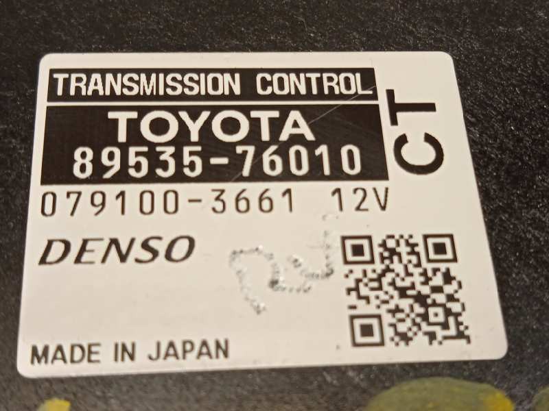 Recambio de centralita cambio automatico para toyota prius (nhw30) plug-in hybrid advance referencia OEM IAM 8953576010  0791003