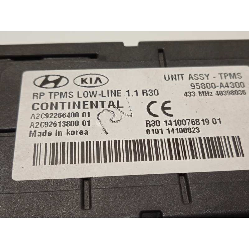 Recambio de modulo electronico para kia carens ( ) 1.7 crdi cat referencia OEM IAM 95800A4300  A2C9226640001