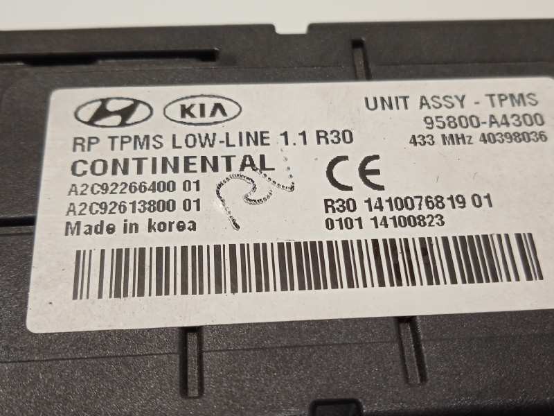 Recambio de modulo electronico para kia carens ( ) 1.7 crdi cat referencia OEM IAM 95800A4300  A2C9226640001
