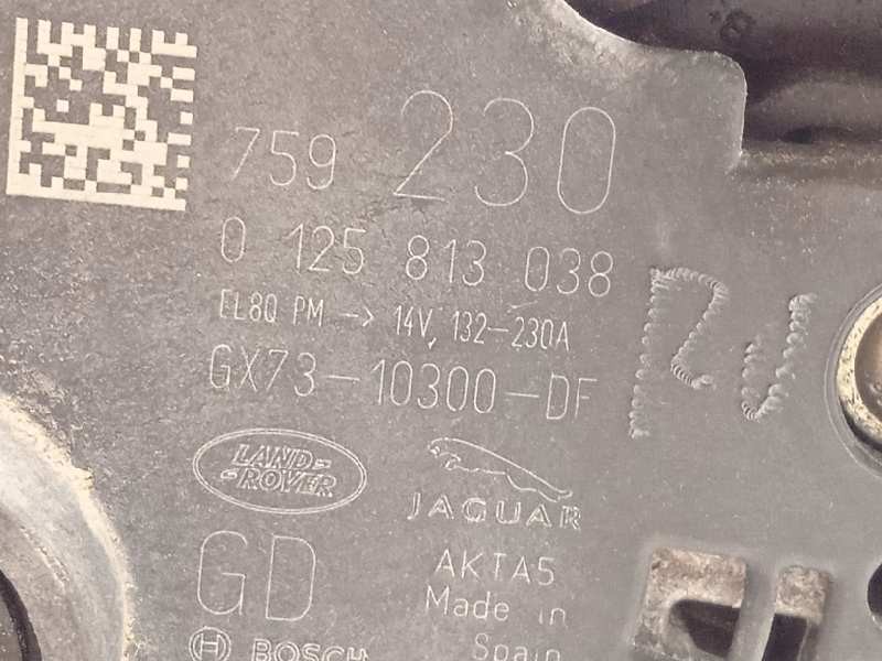 Recambio de alternador para land rover evoque 2.0 turbo cat referencia OEM IAM GX7310300DF 759230 0125813038