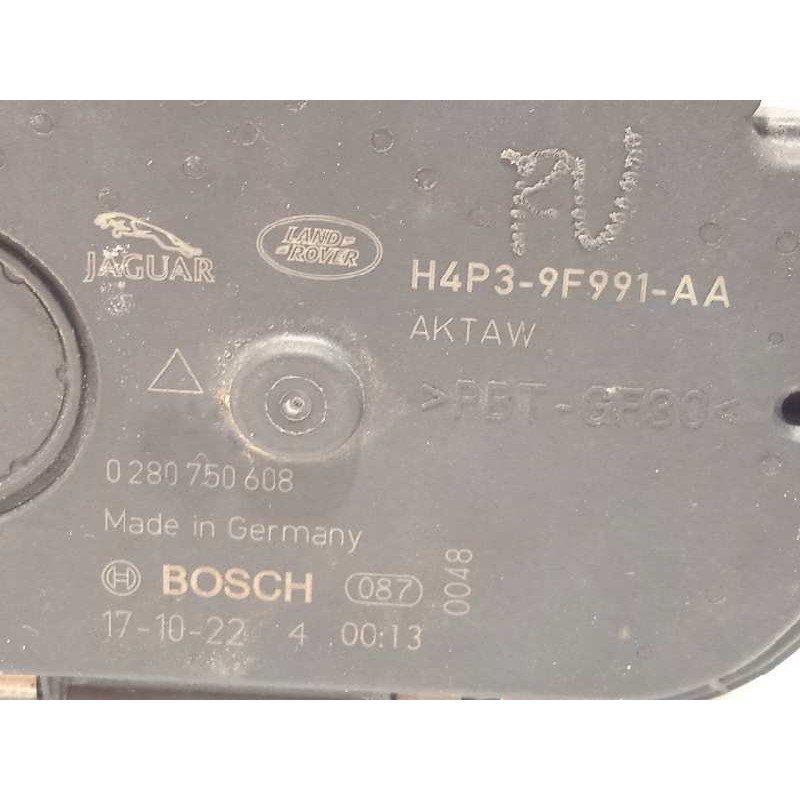 Recambio de caja mariposa para land rover evoque 2.0 turbo cat referencia OEM IAM H4P39F991AA  0280750608