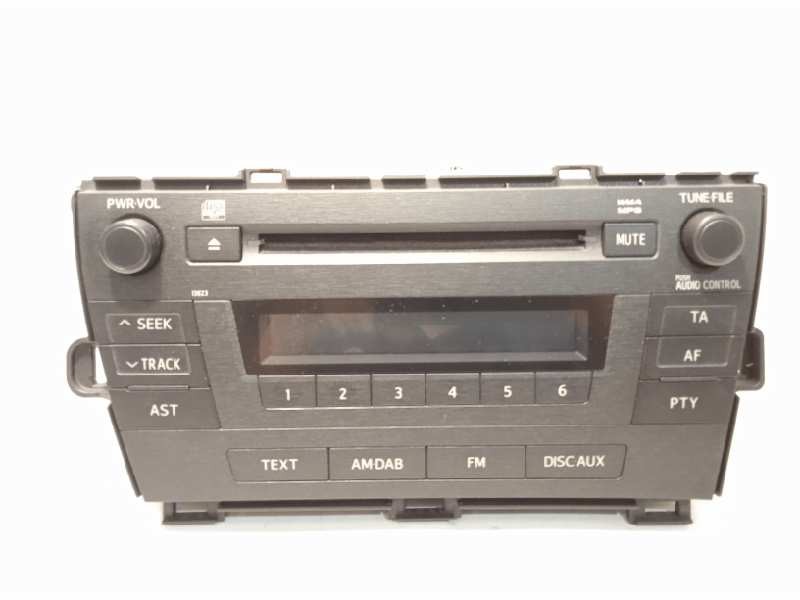 Recambio de sistema audio / radio cd para toyota prius (nhw30) plug-in hybrid advance referencia OEM IAM 8612047341  