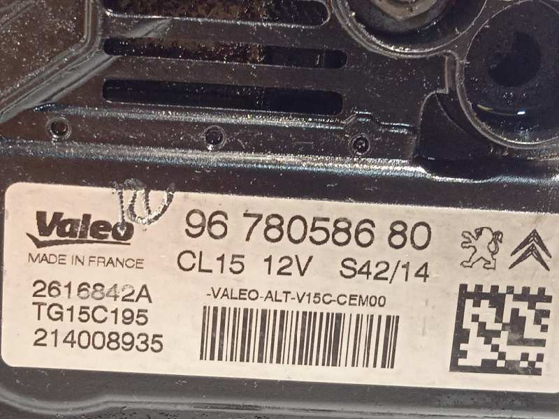 Recambio de alternador para citroën c4 cactus shine referencia OEM IAM 9678058680  TG15C195