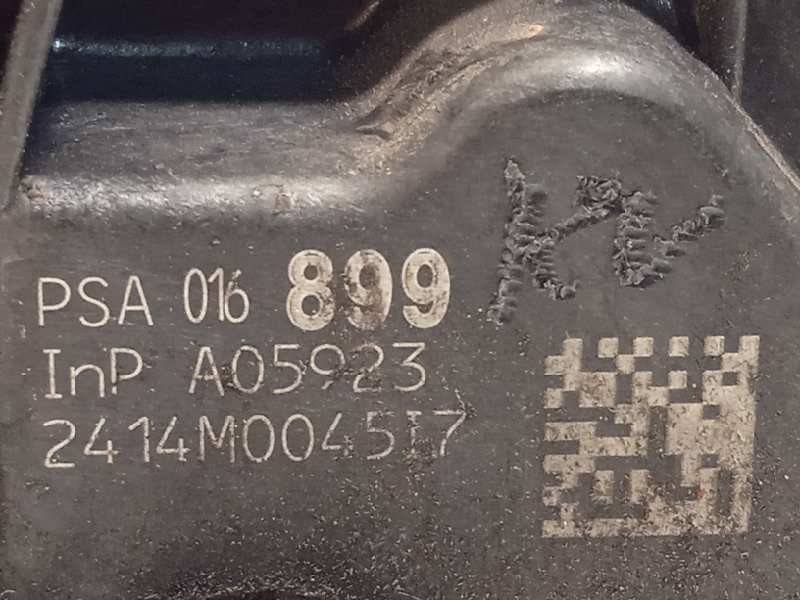 Recambio de cerradura puerta delantera derecha para citroën c4 cactus shine referencia OEM IAM 016899  9801689980