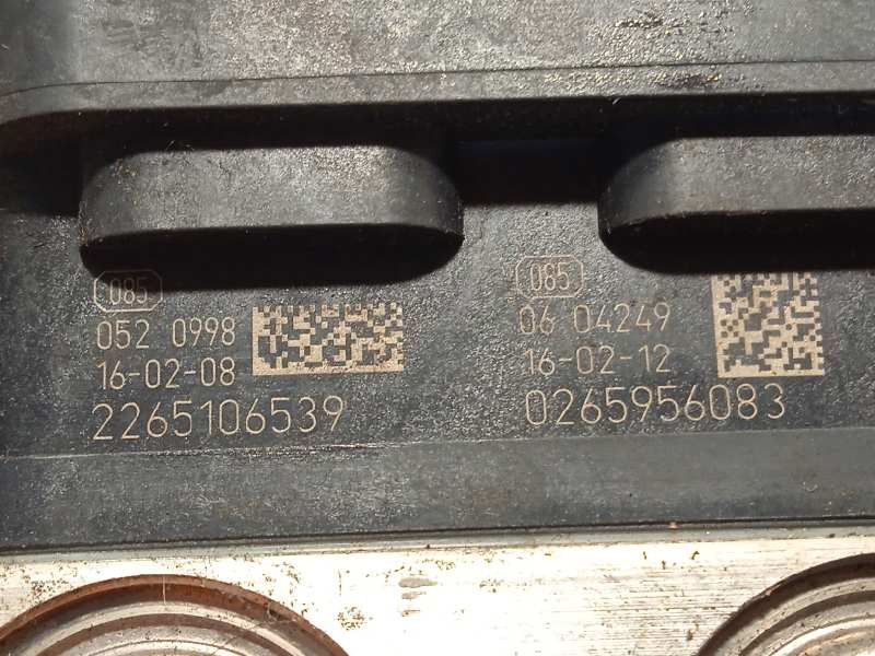 Recambio de abs para citroën c4 picasso live referencia OEM IAM 9816073680 0265956083 269809