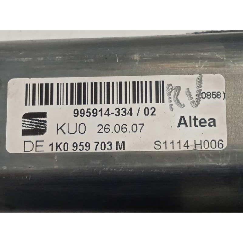 Recambio de elevalunas trasero izquierdo para seat toledo (5p2) reference referencia OEM IAM 1K0959703M  