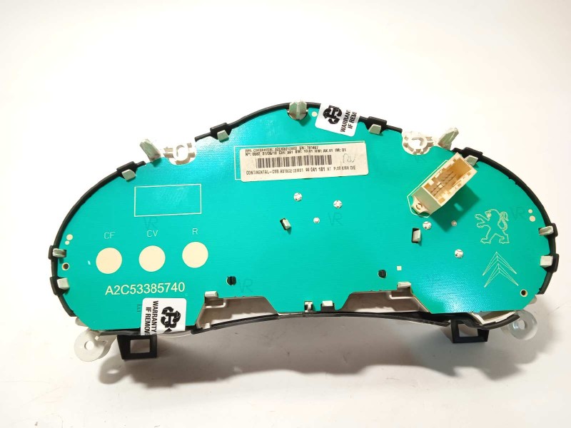Recambio de cuadro instrumentos para citroën c3 live edition referencia OEM IAM 98041181XT  