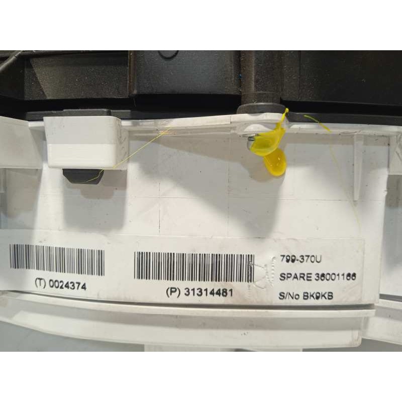 Recambio de cuadro instrumentos para volvo v40 basis referencia OEM IAM 31314481  36011271