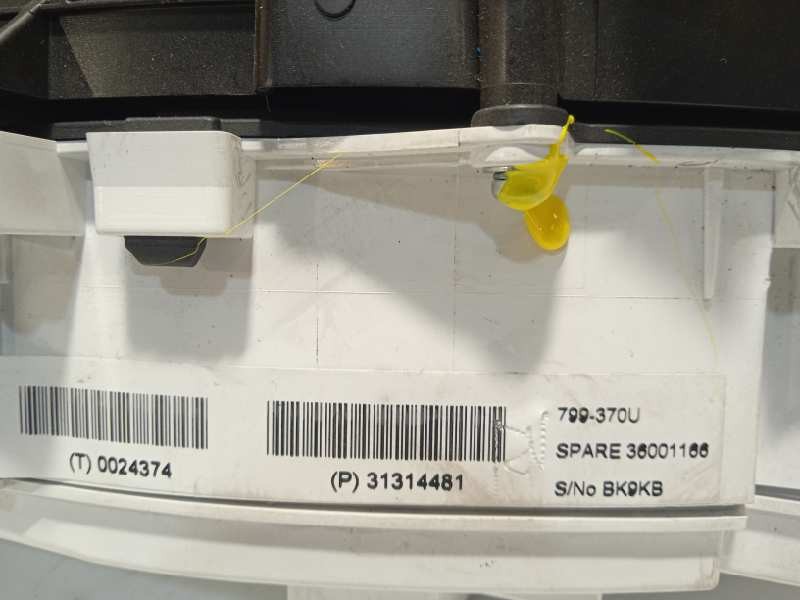 Recambio de cuadro instrumentos para volvo v40 basis referencia OEM IAM 31314481  36011271