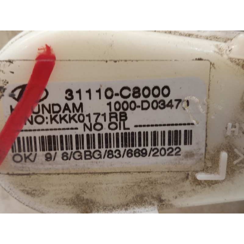 Recambio de bomba combustible para hyundai i20 active 1.4 referencia OEM IAM 31110C8000  