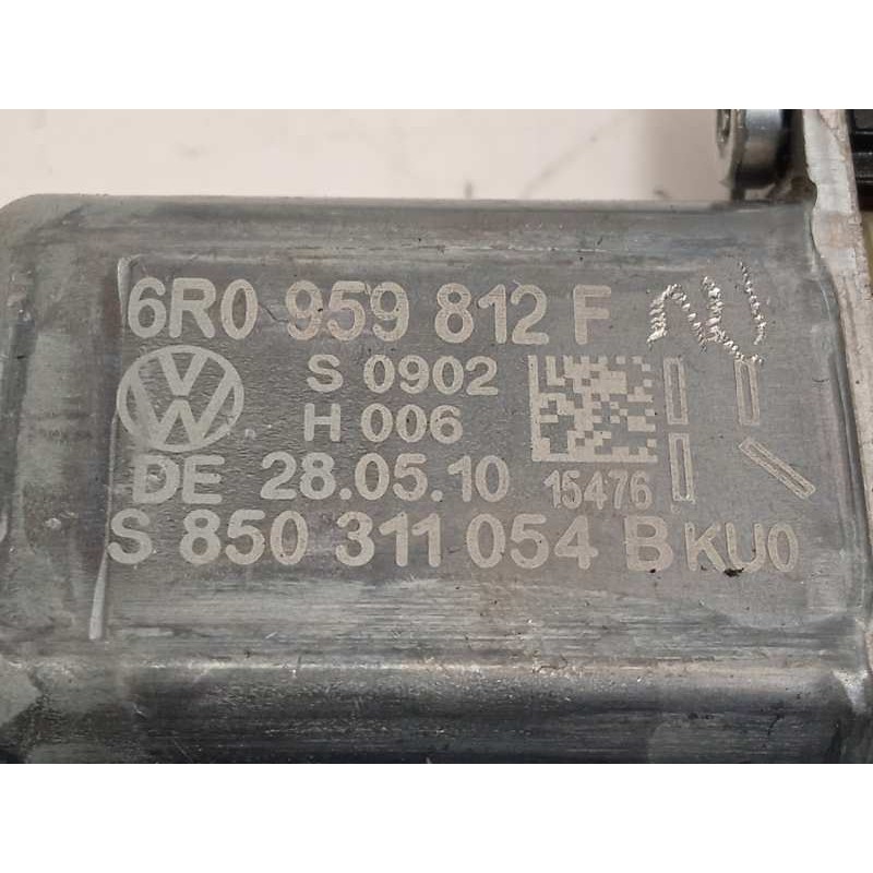 Recambio de elevalunas trasero derecho para volkswagen polo (6r1) gti referencia OEM IAM 6R4839462E  6R0959812F