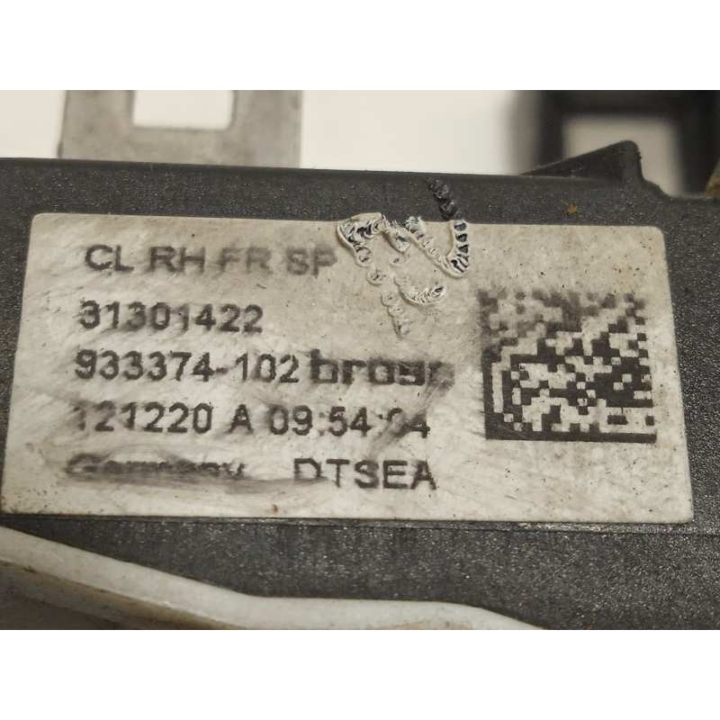 Recambio de cerradura puerta delantera derecha para volvo v40 basis referencia OEM IAM 31301422  