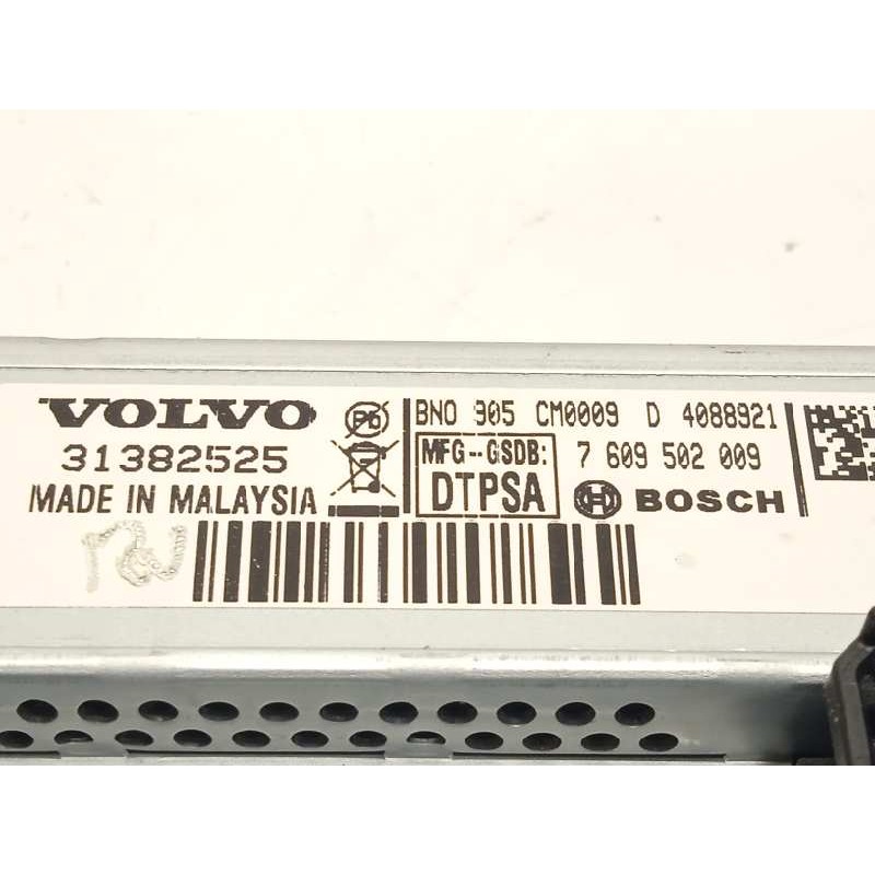 Recambio de pantalla multifuncion para volvo v40 basis referencia OEM IAM 31382525  7609502009