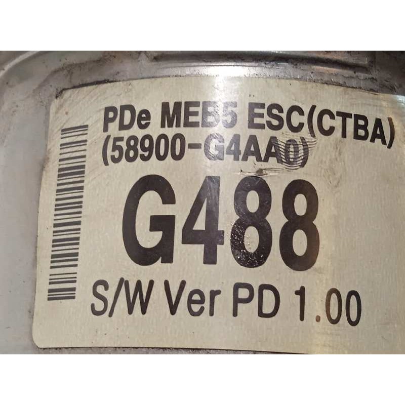 Recambio de abs para hyundai i30 (pd) klass referencia OEM IAM 58910G4AA0 6158941600 G458924500