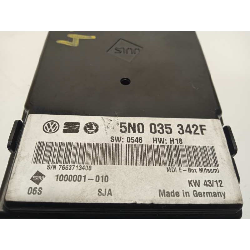 Recambio de modulo electronico para seat toledo (kg3) reference referencia OEM IAM 5N0035342F  