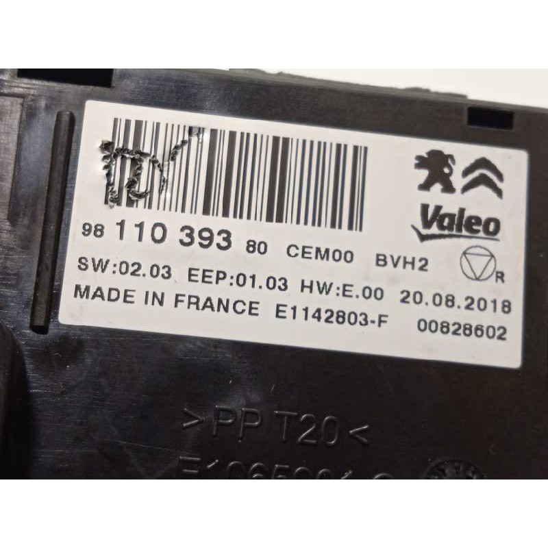 Recambio de modulo electronico para citroën c4 cactus shine referencia OEM IAM 9811039380  