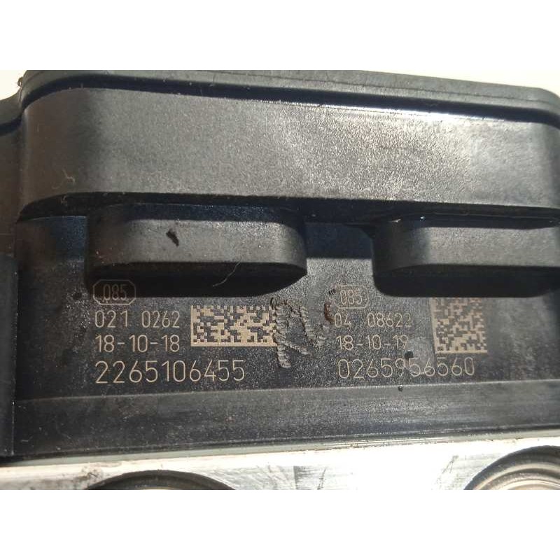 Recambio de abs para dacia sandero basis referencia OEM IAM 476603249R 0265956560 269707