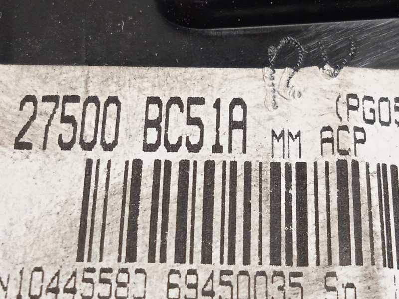 Recambio de mando climatizador para nissan micra (k12e) 1.4 cat referencia OEM IAM 27500BC51A  