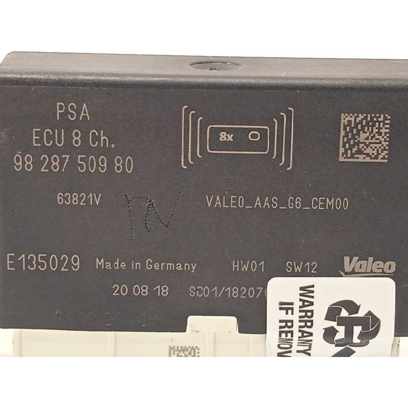 Recambio de modulo electronico para citroën c4 cactus shine referencia OEM IAM 9828750980  