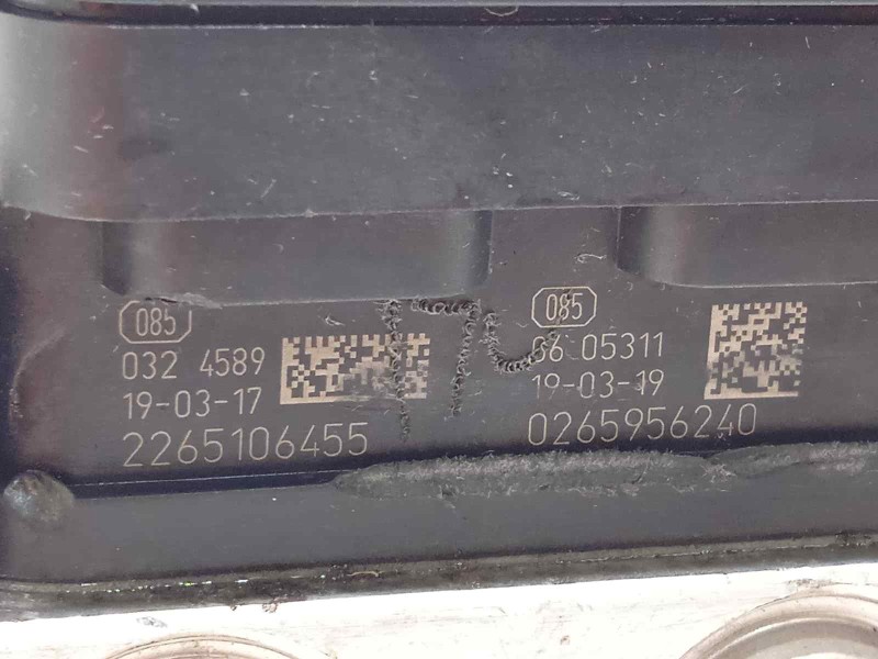 Recambio de abs para citroën jumpy fugón confort m referencia OEM IAM 9808055980 2265106455 970084