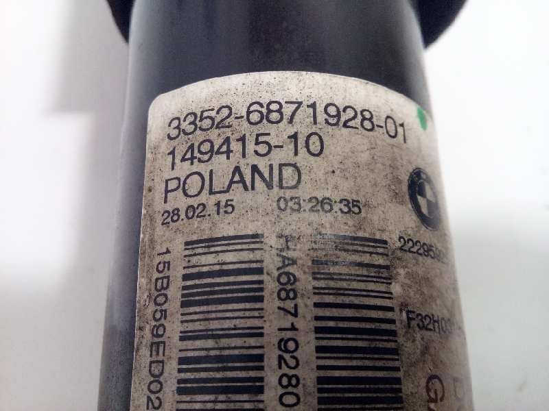 Recambio de amortiguador trasero izquierdo para bmw serie 4 coupe (f32) 420d referencia OEM IAM 33526871928  