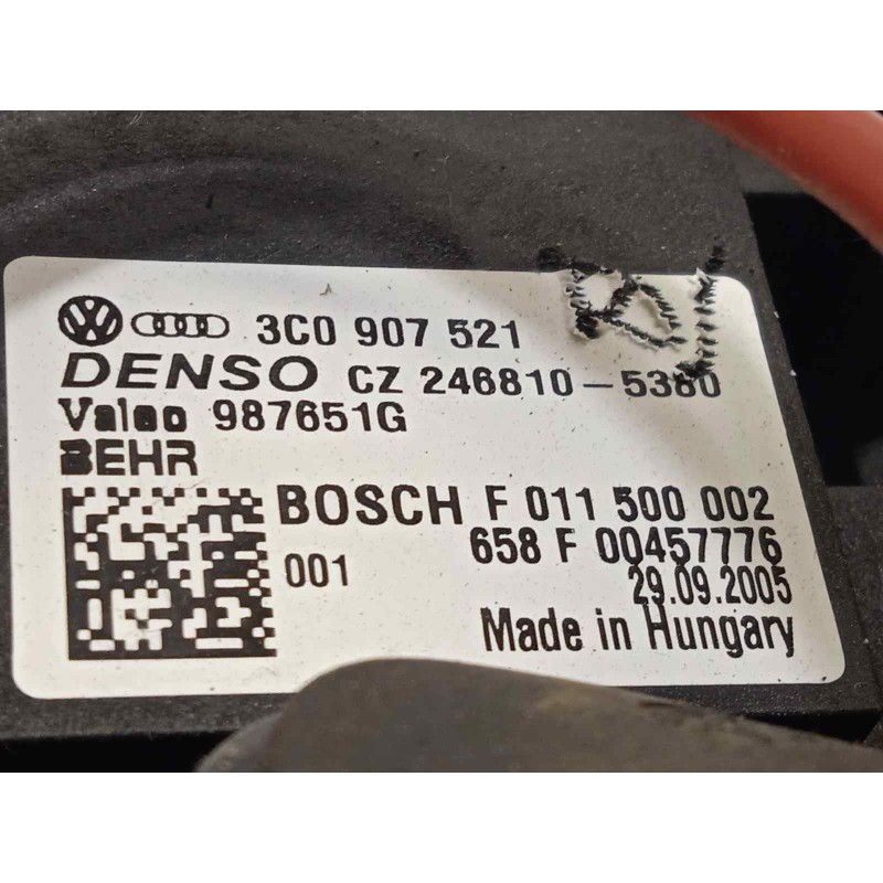 Recambio de motor calefaccion para seat altea (5p1) reference referencia OEM IAM 1K1820015D  3C0907521