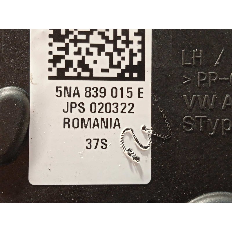Recambio de cerradura puerta trasera izquierda para volkswagen tiguan (ax1) 1.5 16v tsi act referencia OEM IAM 5NA839015E  