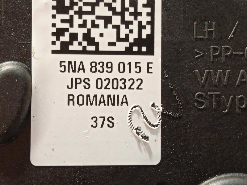 Recambio de cerradura puerta trasera izquierda para volkswagen tiguan (ax1) 1.5 16v tsi act referencia OEM IAM 5NA839015E  