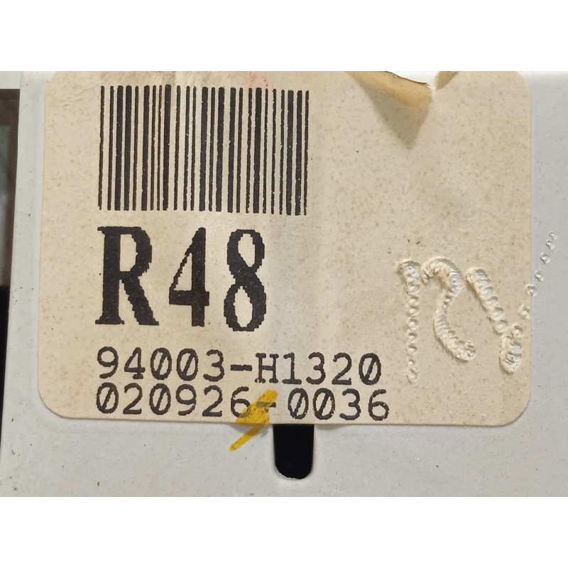 Recambio de cuadro instrumentos para hyundai terracan (hp) 2.9 crdi cat referencia OEM IAM 94003H1320  