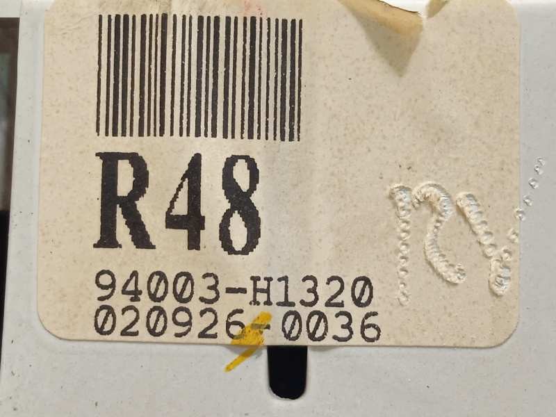 Recambio de cuadro instrumentos para hyundai terracan (hp) 2.9 crdi cat referencia OEM IAM 94003H1320  
