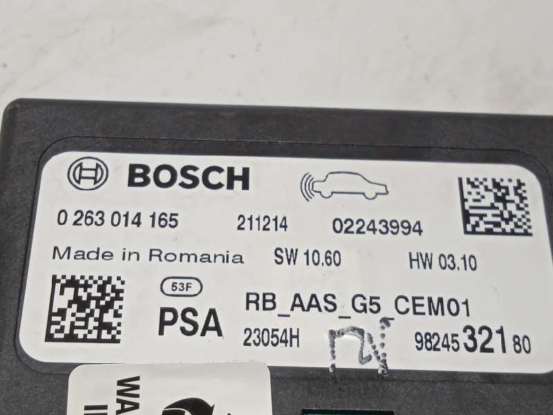 Recambio de sensor de aparcamiento para citroën c3 aircross feel referencia OEM IAM 9824532180  0263014165