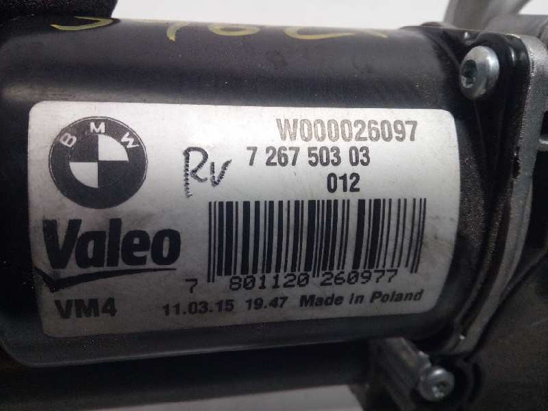 Recambio de motor limpia delantero para bmw serie 4 coupe (f32) 420d referencia OEM IAM 7267503  