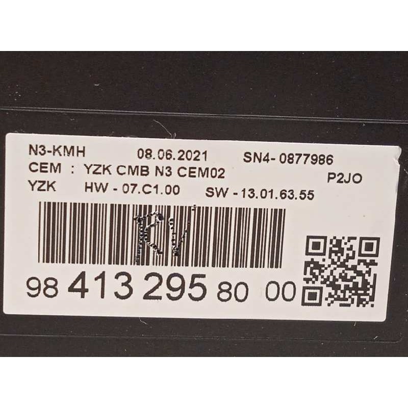 Recambio de cuadro instrumentos para opel corsa f 1.2 elegange referencia OEM IAM 9831576180  