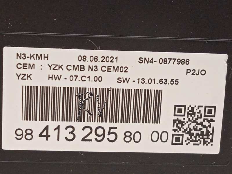 Recambio de cuadro instrumentos para opel corsa f 1.2 elegange referencia OEM IAM 9831576180  